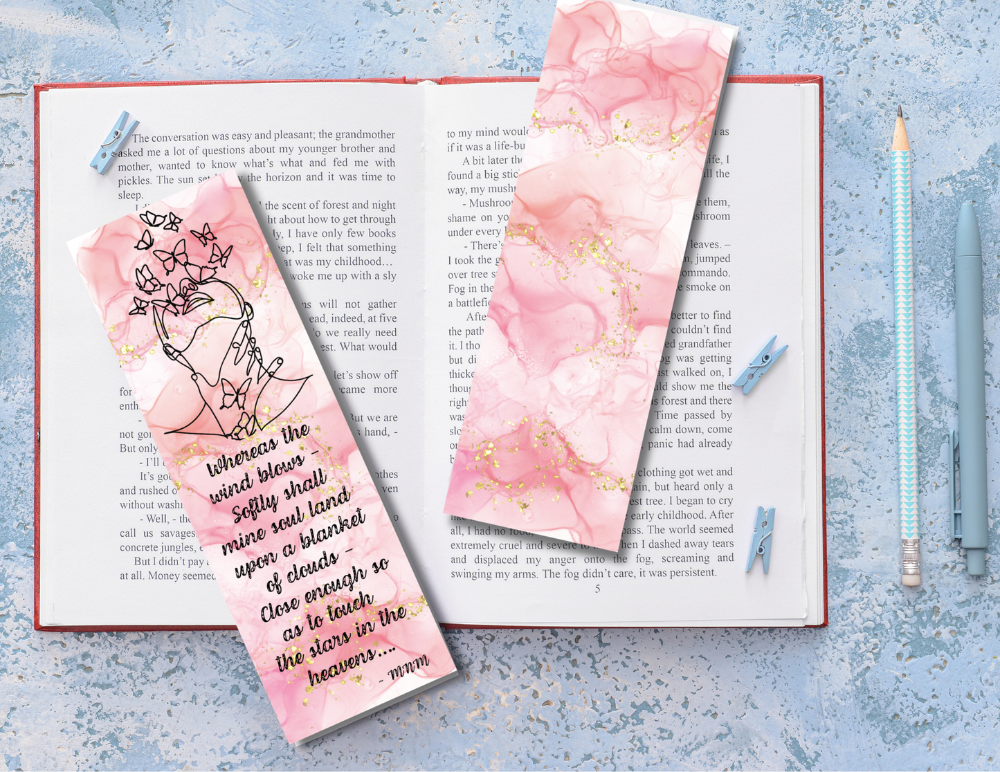 Close Enough Poem Bookmark