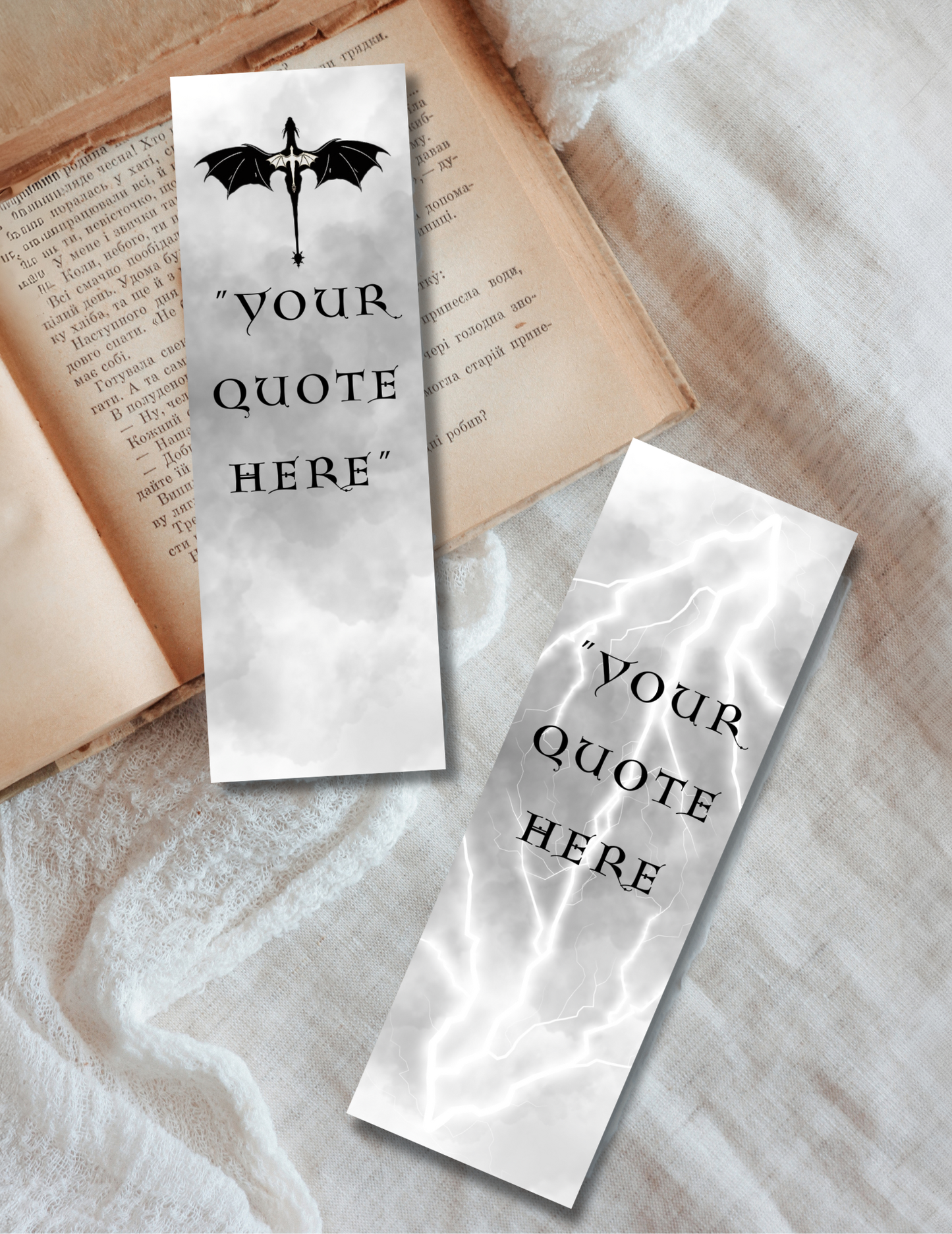 Custom Quote - Rider’s Flight Bookmark