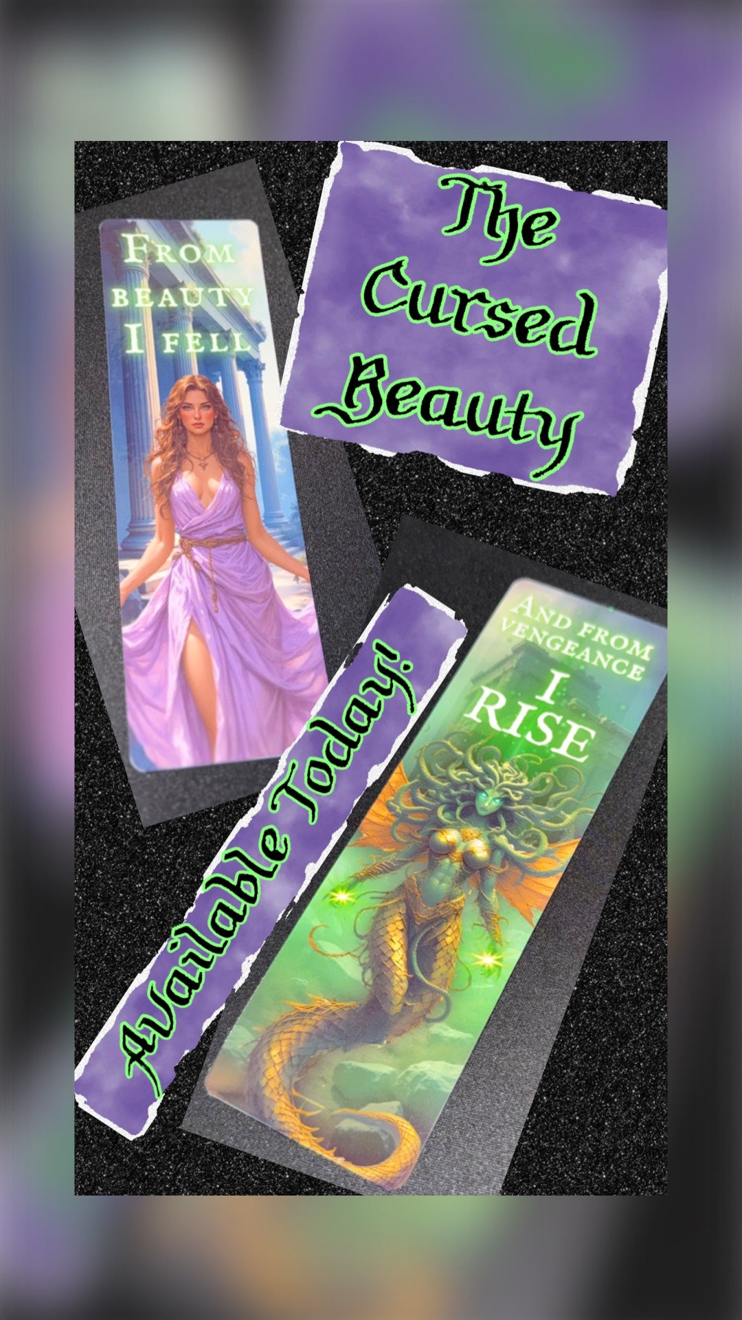 The Cursed Beauty Bookmark
