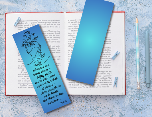 Close Enough Poem Bookmark