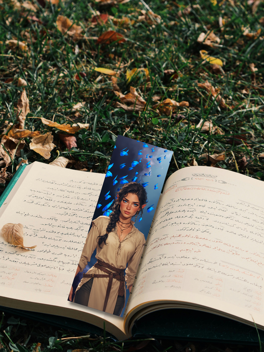 Whispered Silver Bookmark