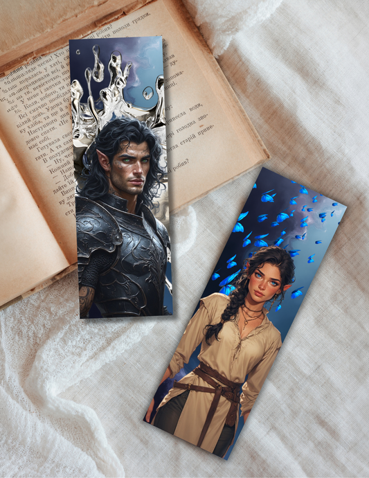 Whispered Silver Bookmark