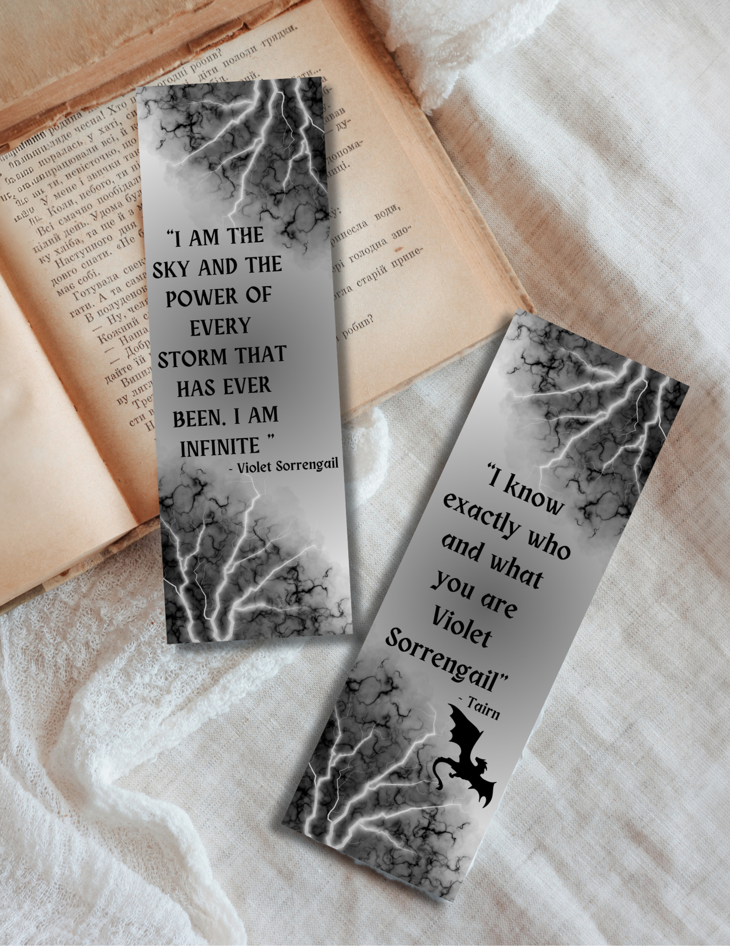 Custom Quote - Dragon Rider Bookmark
