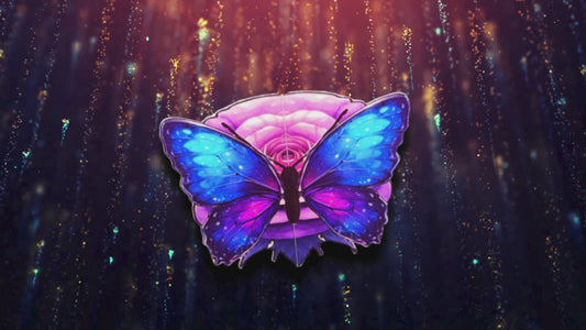 Nightbloom Butterfly - Pop Out Book/Shelf Decor